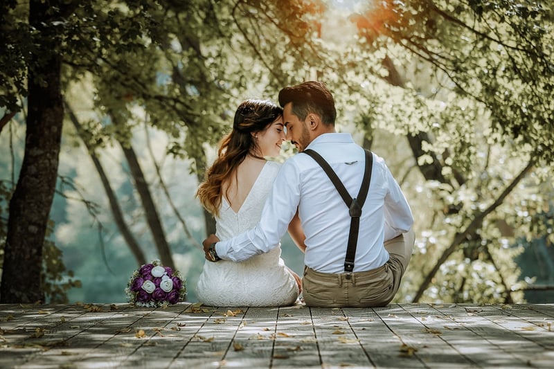 Happy Wedding Couple